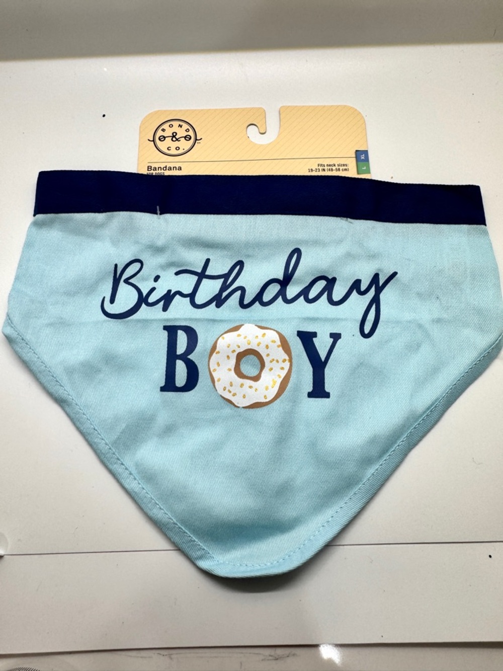Dog Birthday Party Set Bandana Birthday Boy + 2 Mini Party Hats Pet Celebration